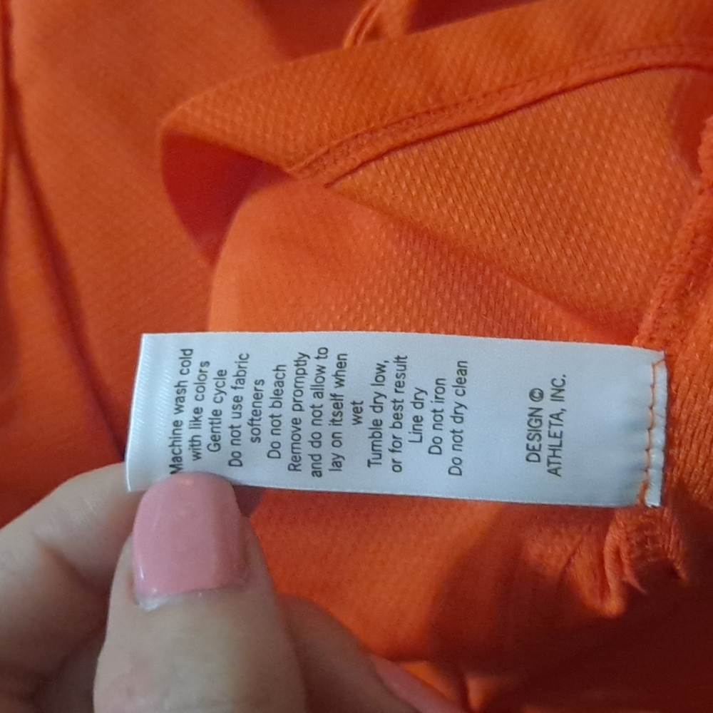 Athleta Orange Racerback Style 221069 - Picture 7 of 8